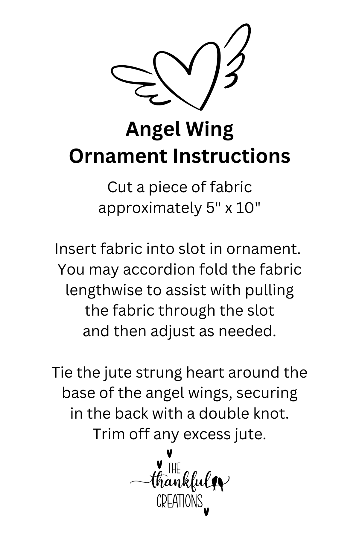 Angel Memorial Ornament