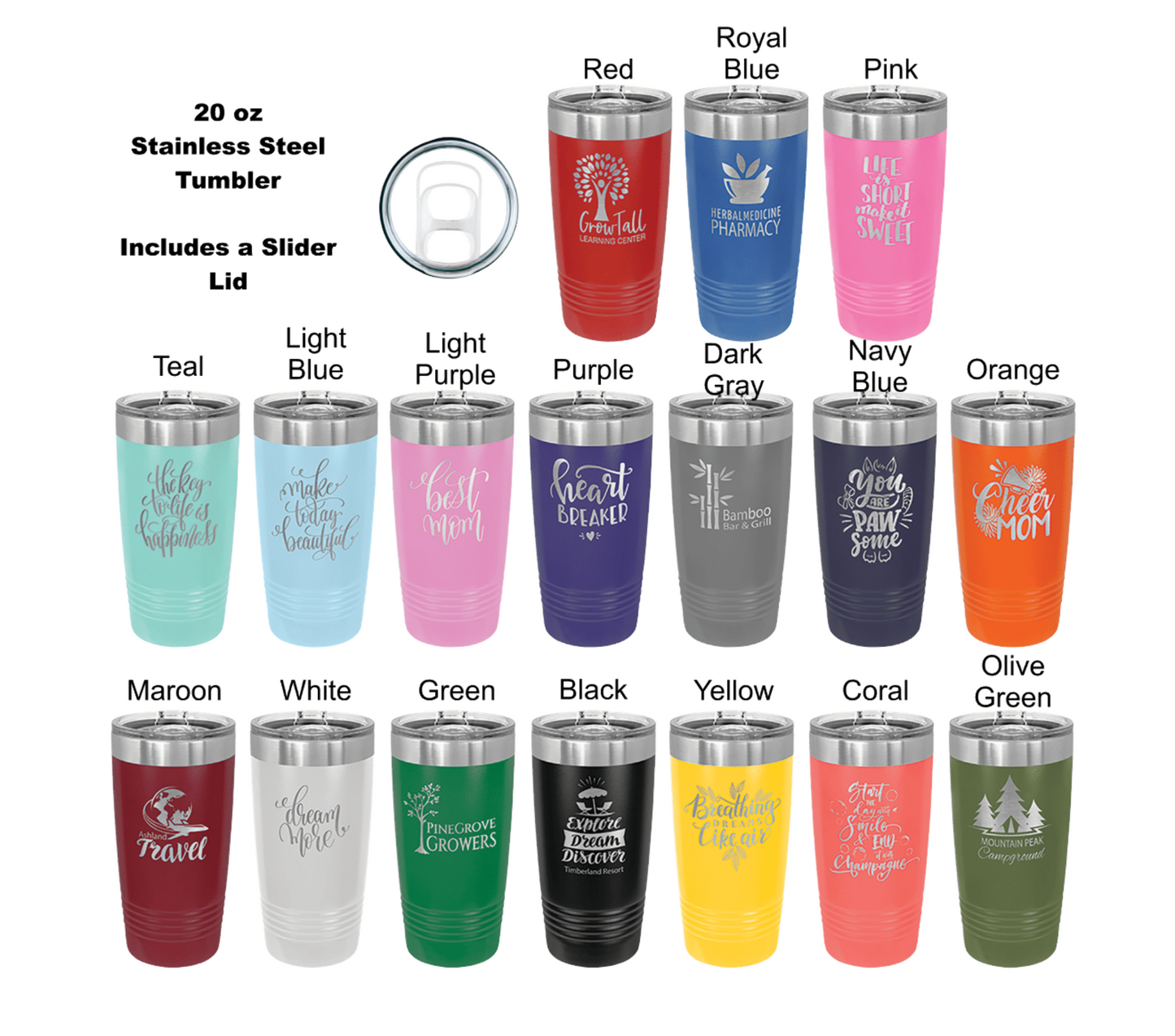 20 oz Polar Camel Tumbler (Case of 24)