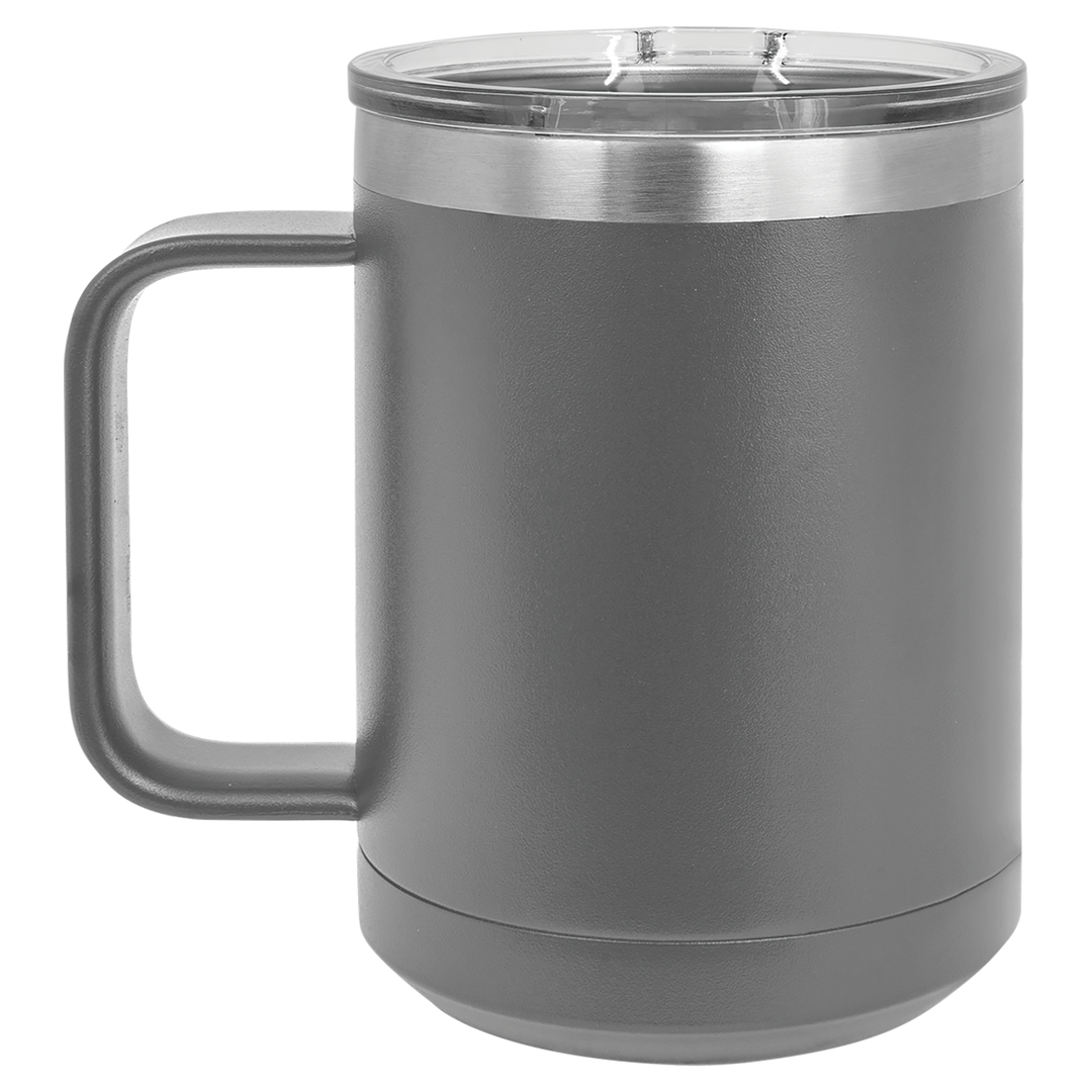 15 oz Coffee Mug (ONE SIDE ENGRAVED) 12 Pack