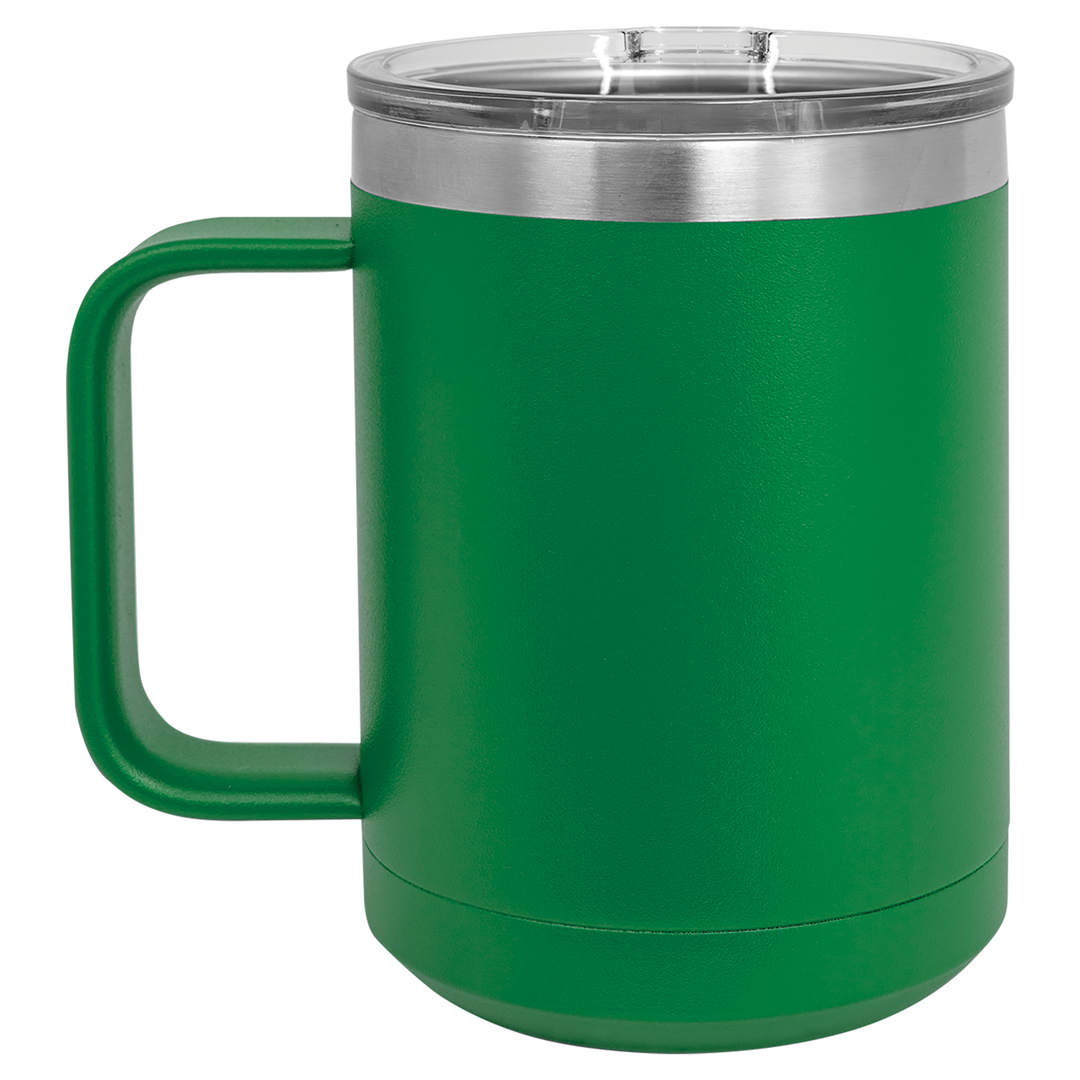 15 oz Coffee Mug (ONE SIDE ENGRAVED)