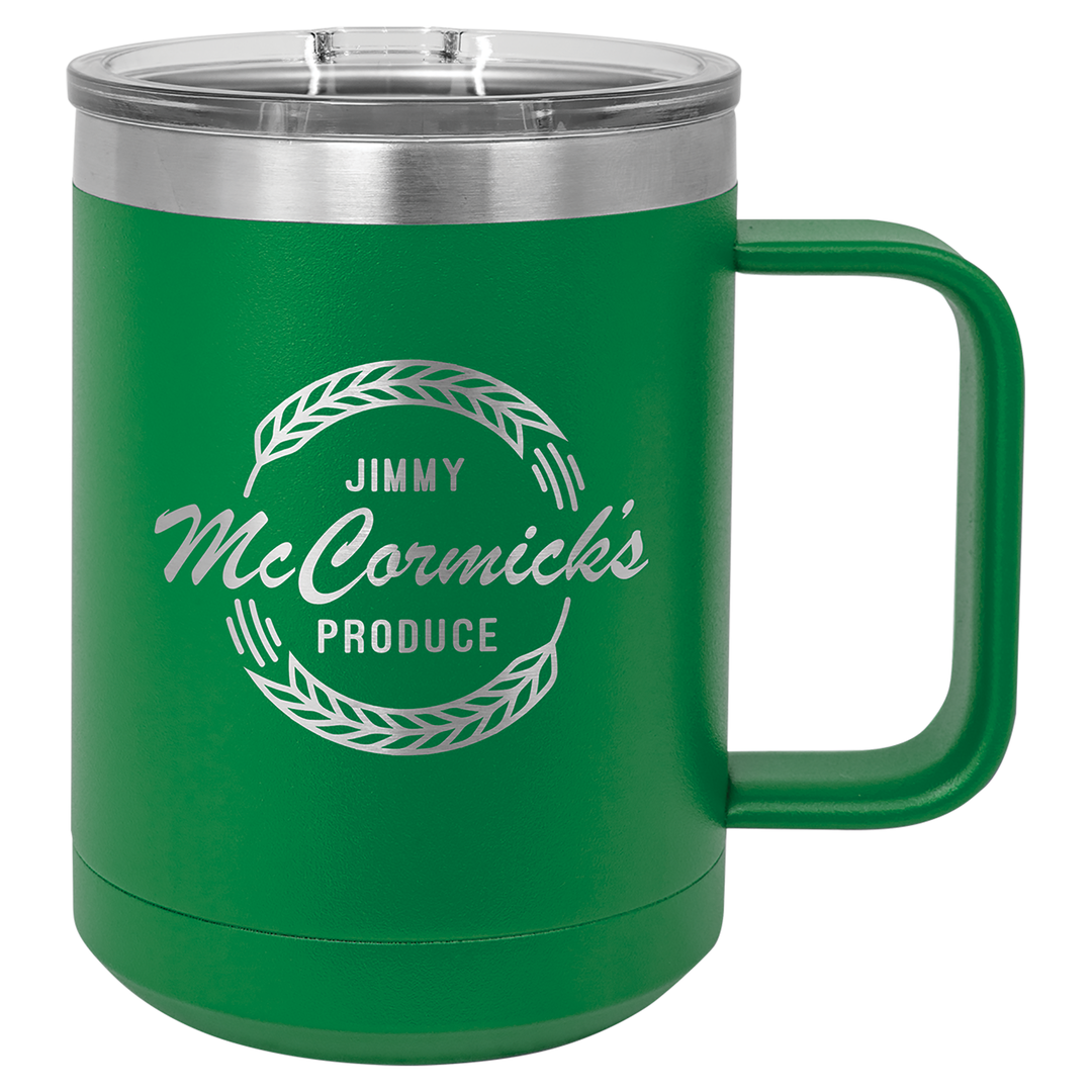 15 oz Coffee Mug (ONE SIDE ENGRAVED) 12 Pack
