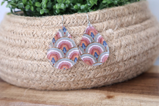 Rainbow Boho Earrings