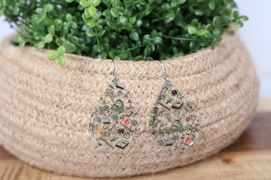 Teacher School Earrings