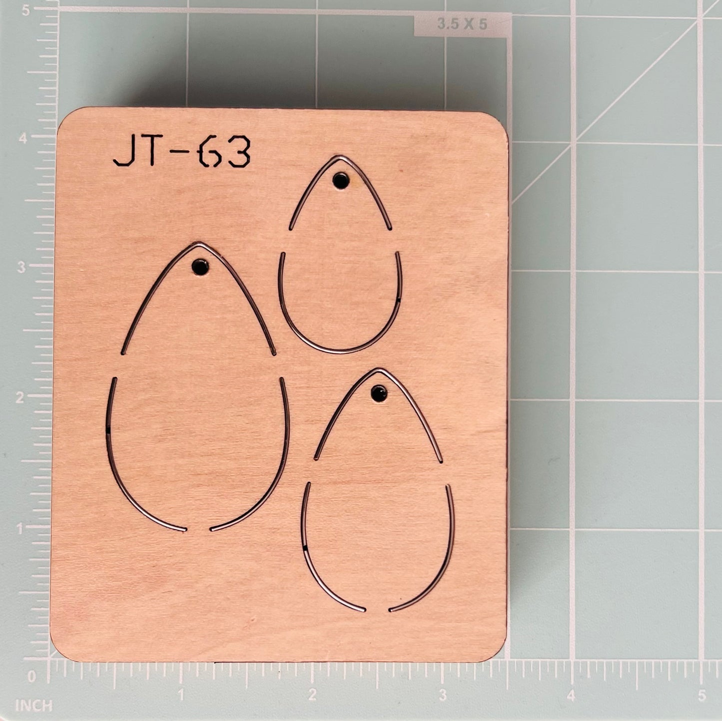 Teardrop Used Cutting D!e