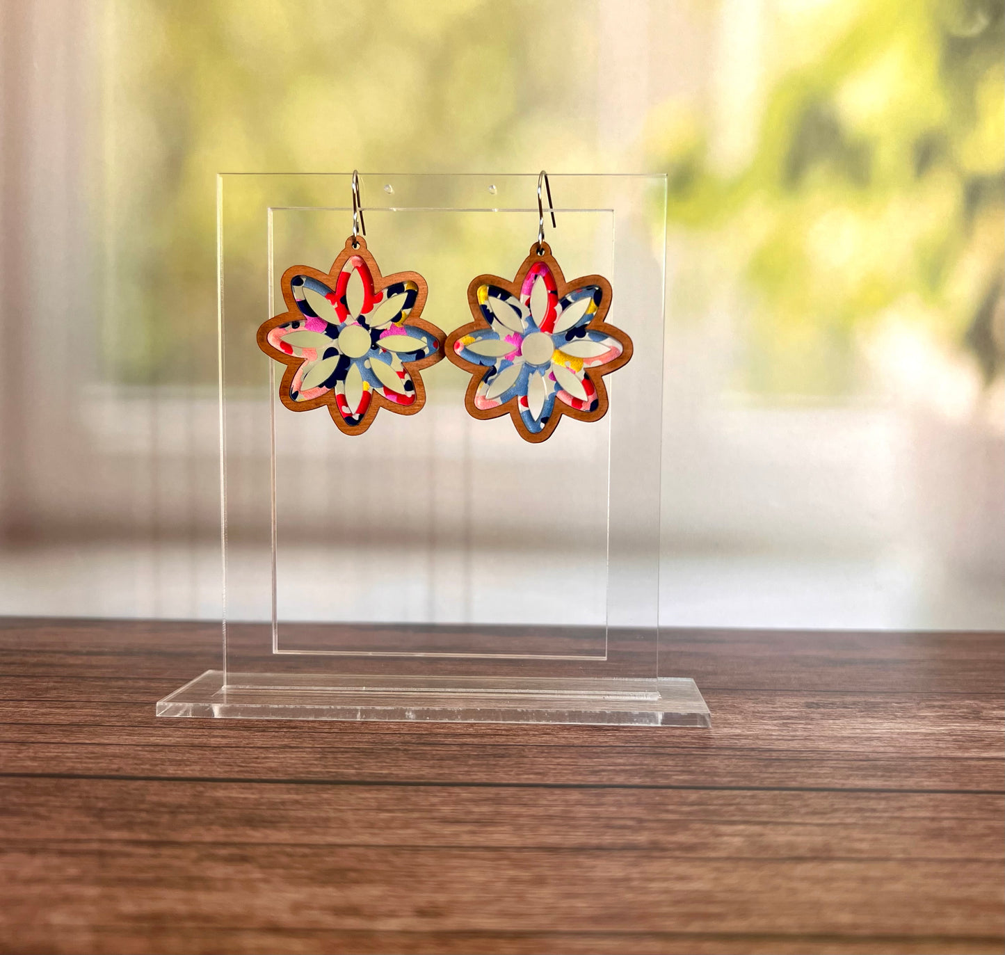 Floral Daisy Earrings