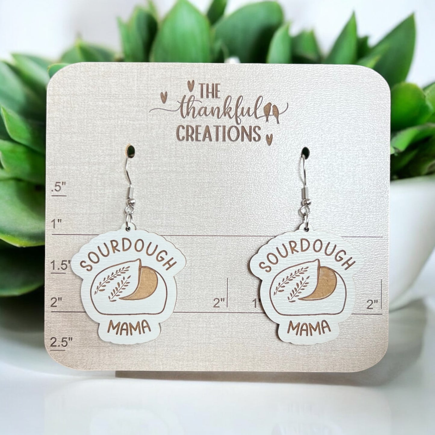 Sourdough Bread Mama Earrings