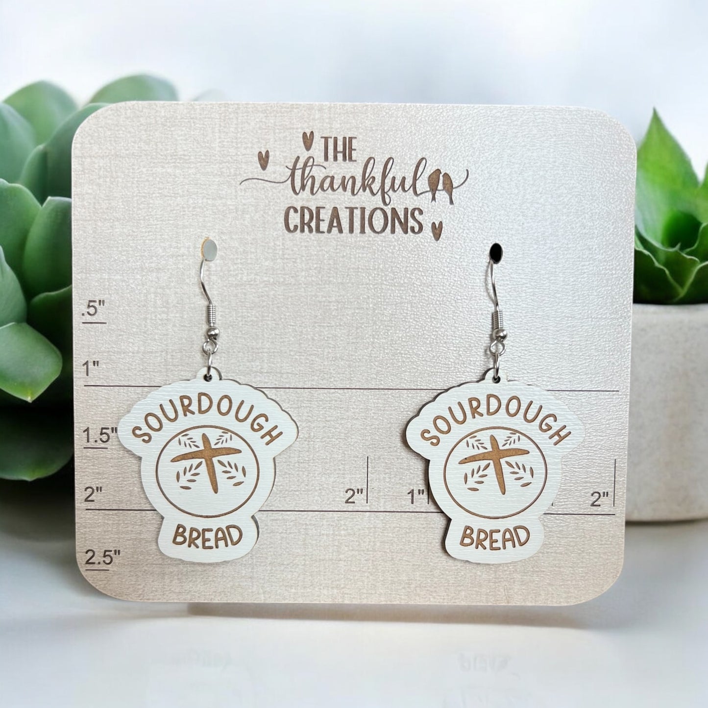 Sourdough Bread Earrings