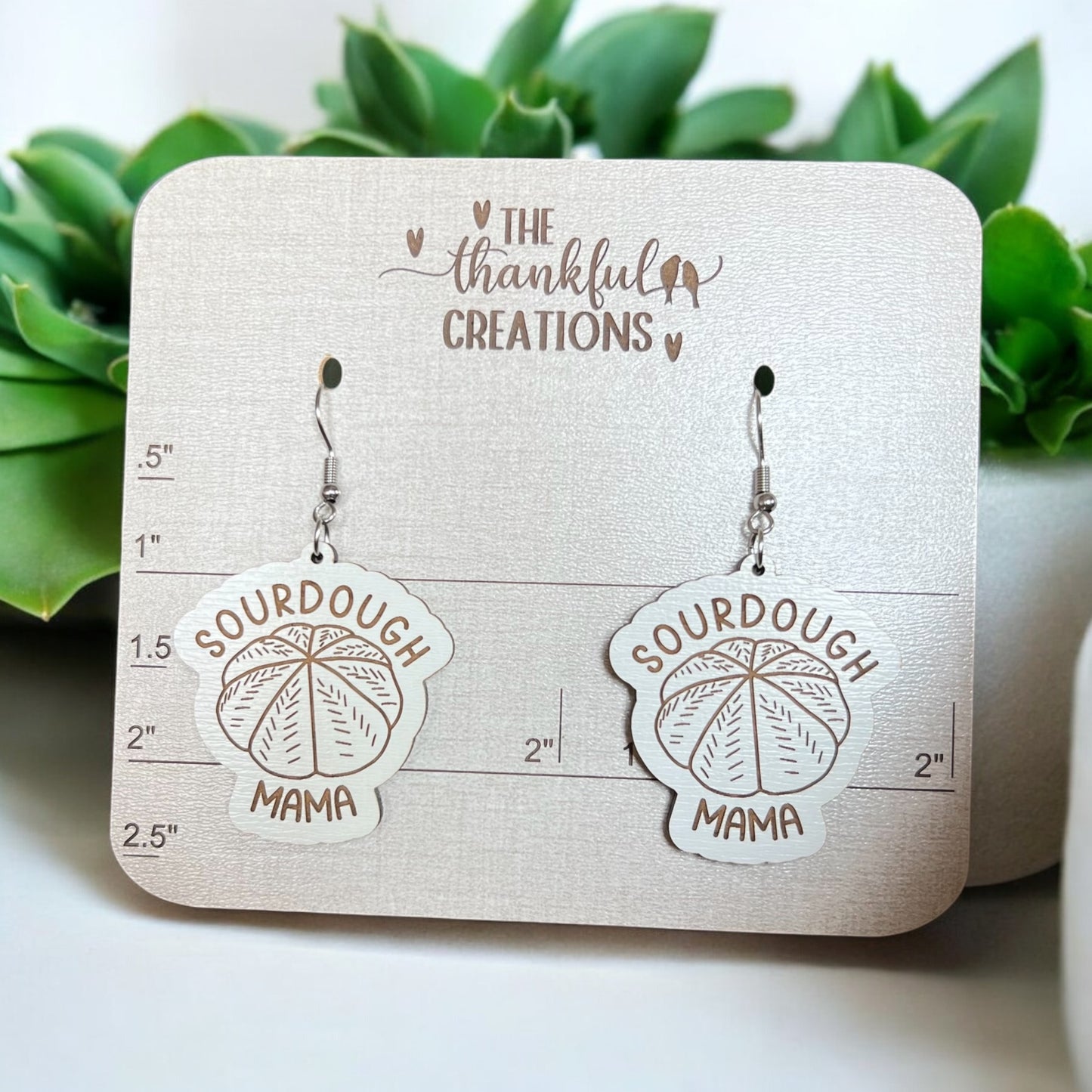 Sourdough Bread Mama Earrings