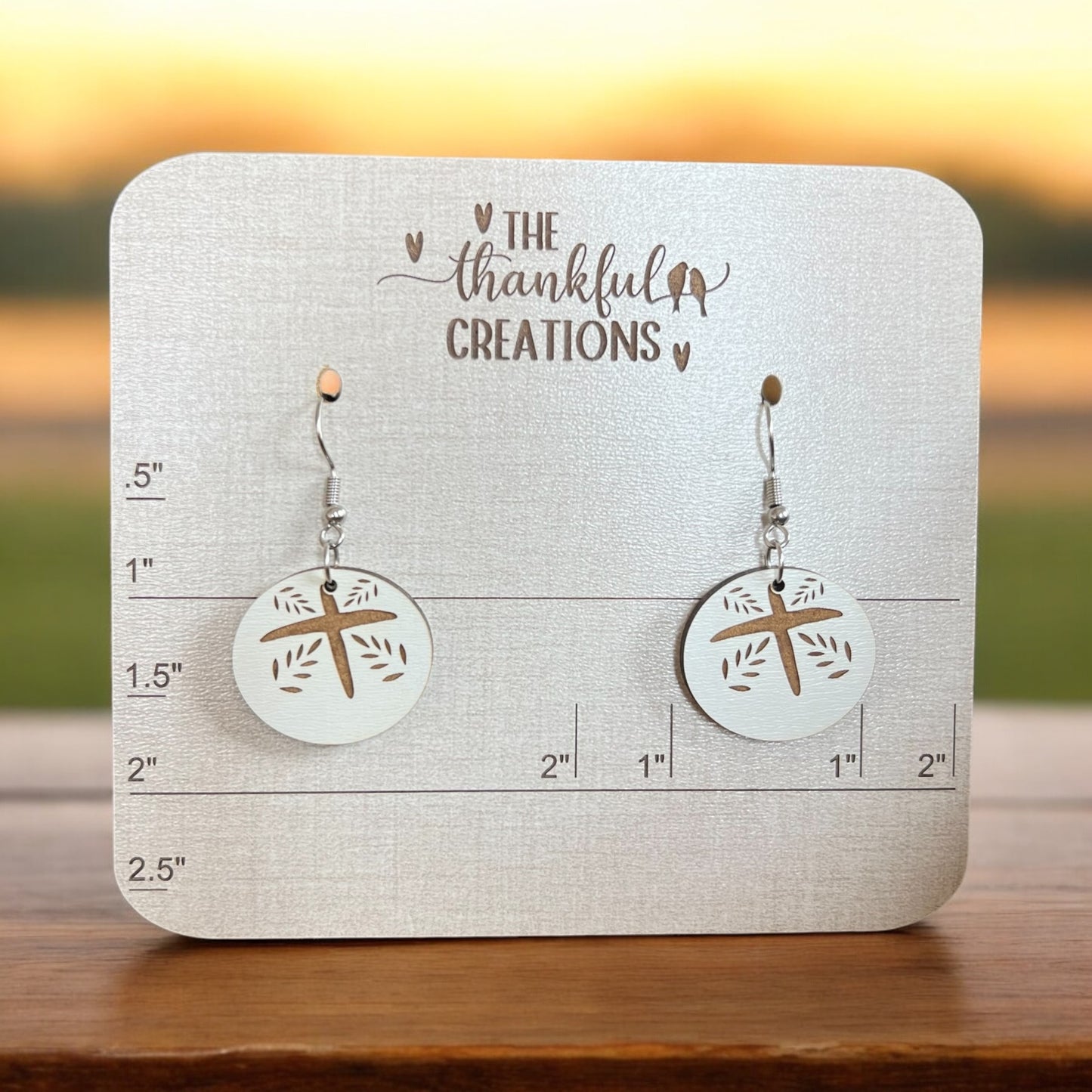 Sourdough Bread inspired Earrings
