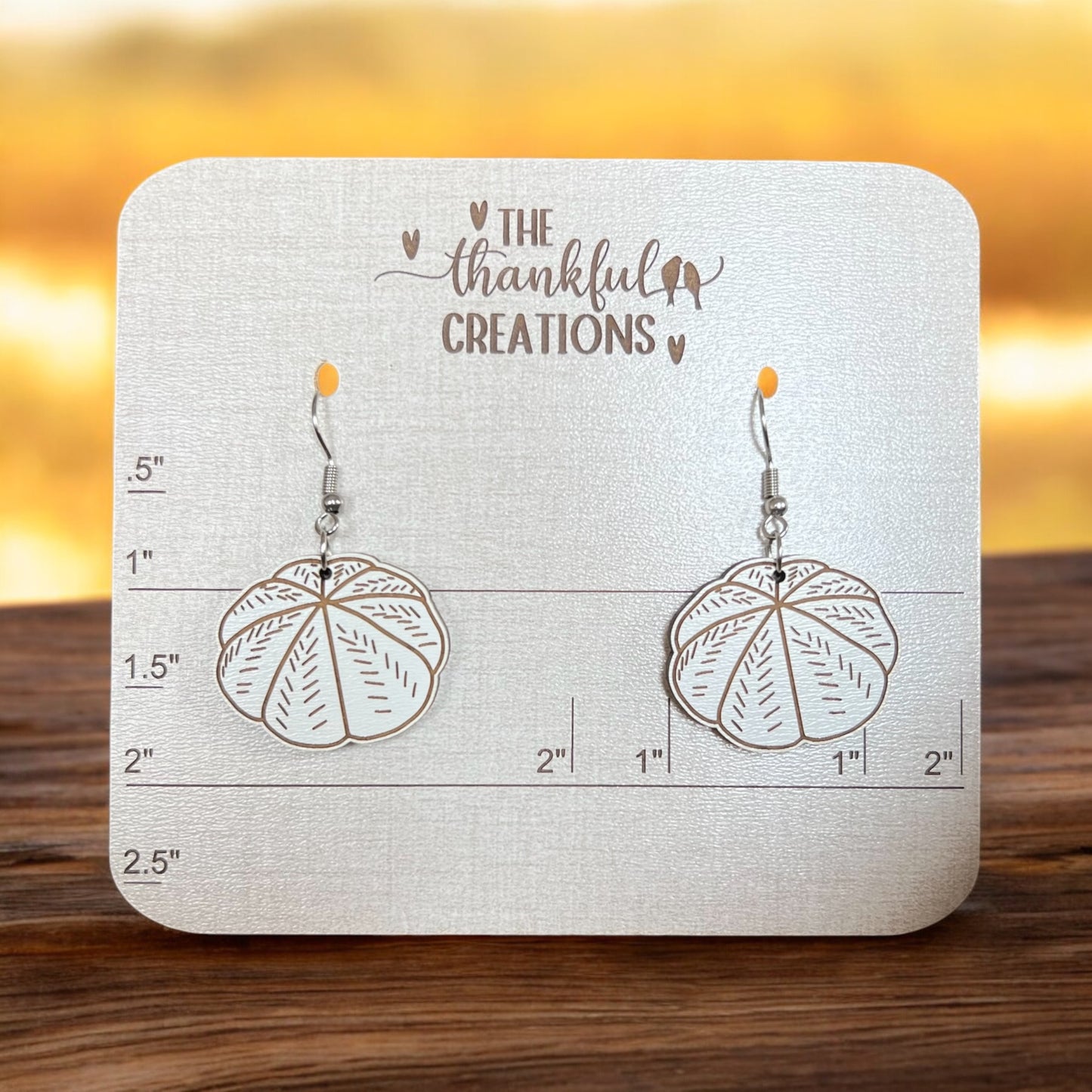Sourdough Bread inspired Earrings