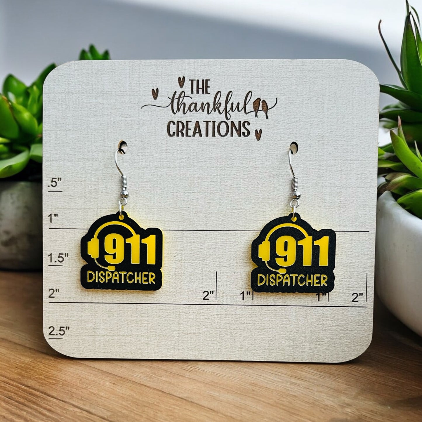 911 Dispatcher Earrings