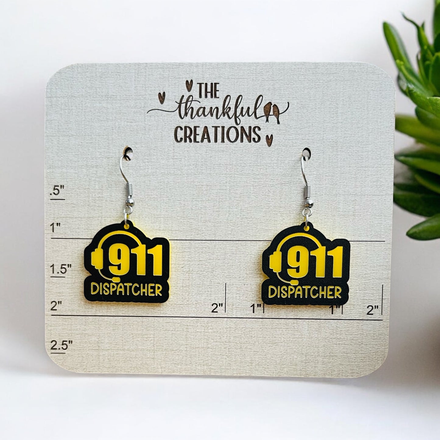 911 Dispatcher Earrings