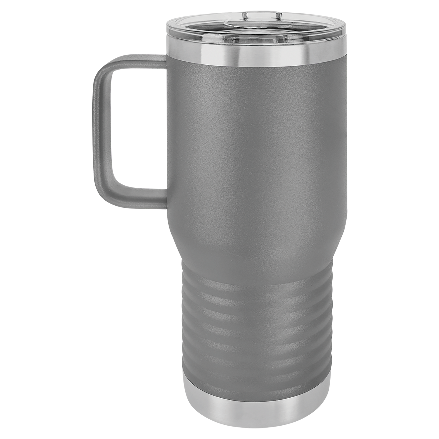 20 oz Travel Tumbler with Handle (One Side Engraved) 24 Pack