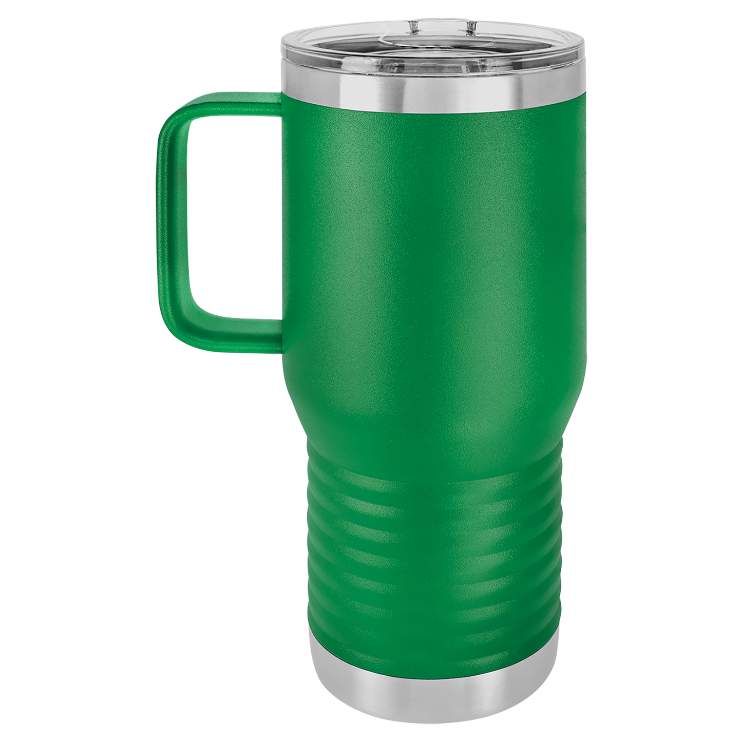 20 oz Travel Tumbler with Handle (One Side Engraved) 24 Pack
