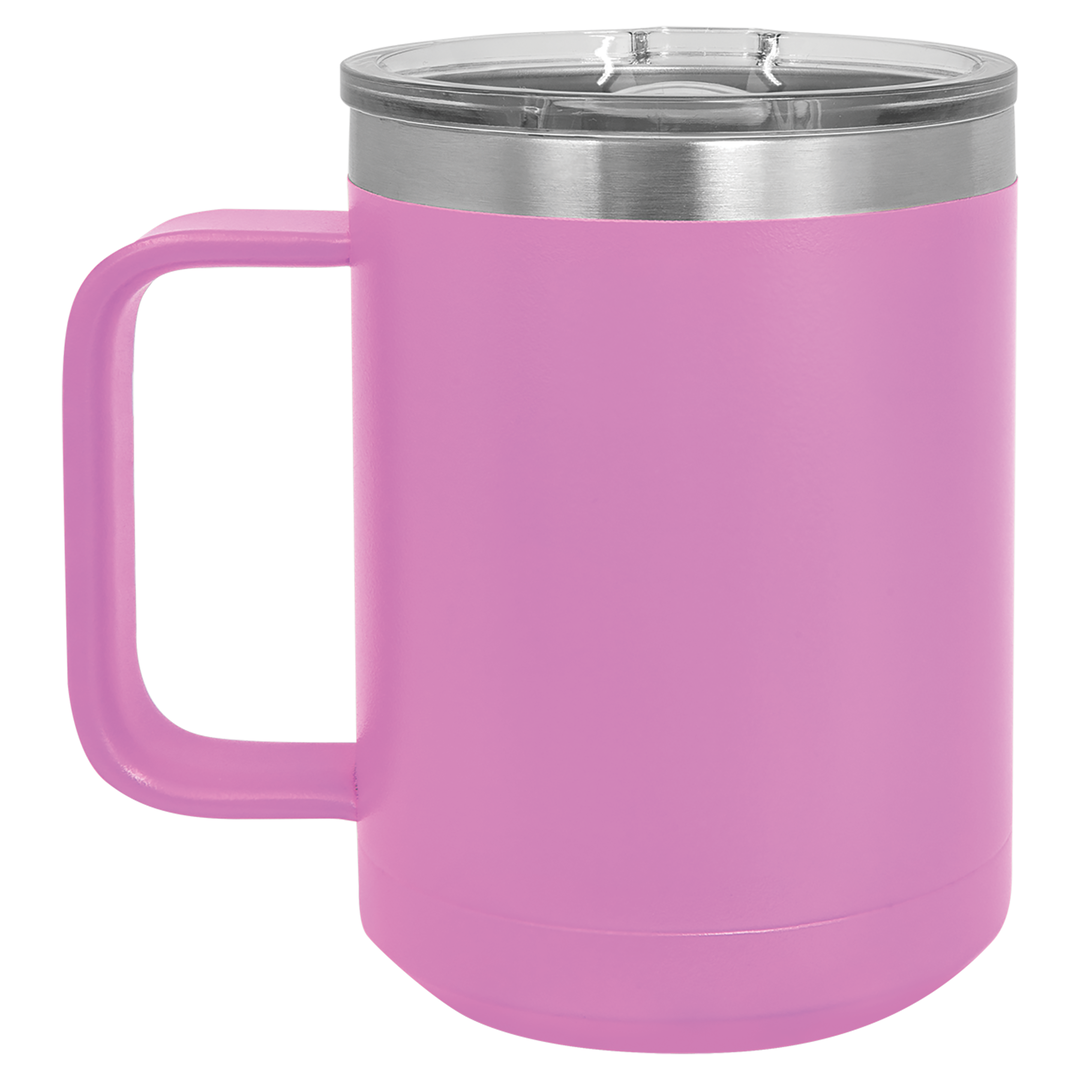 15 oz Coffee Mug (ONE SIDE ENGRAVED)