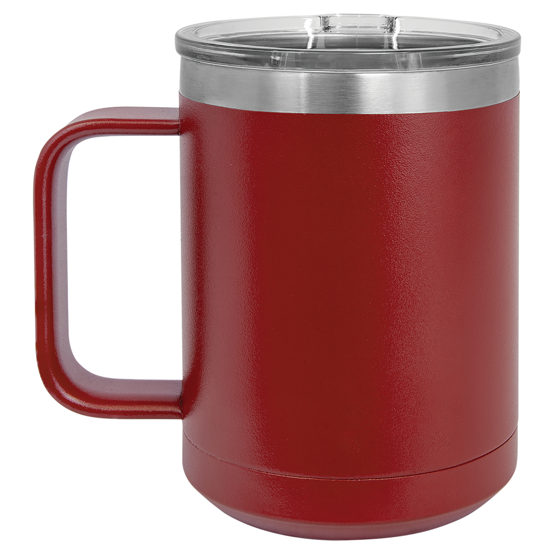 15 oz Coffee Mug (ONE SIDE ENGRAVED)