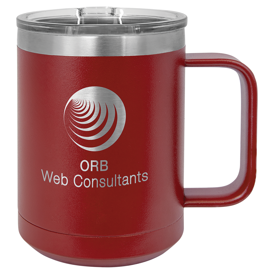 15 oz Coffee Mug (ONE SIDE ENGRAVED)