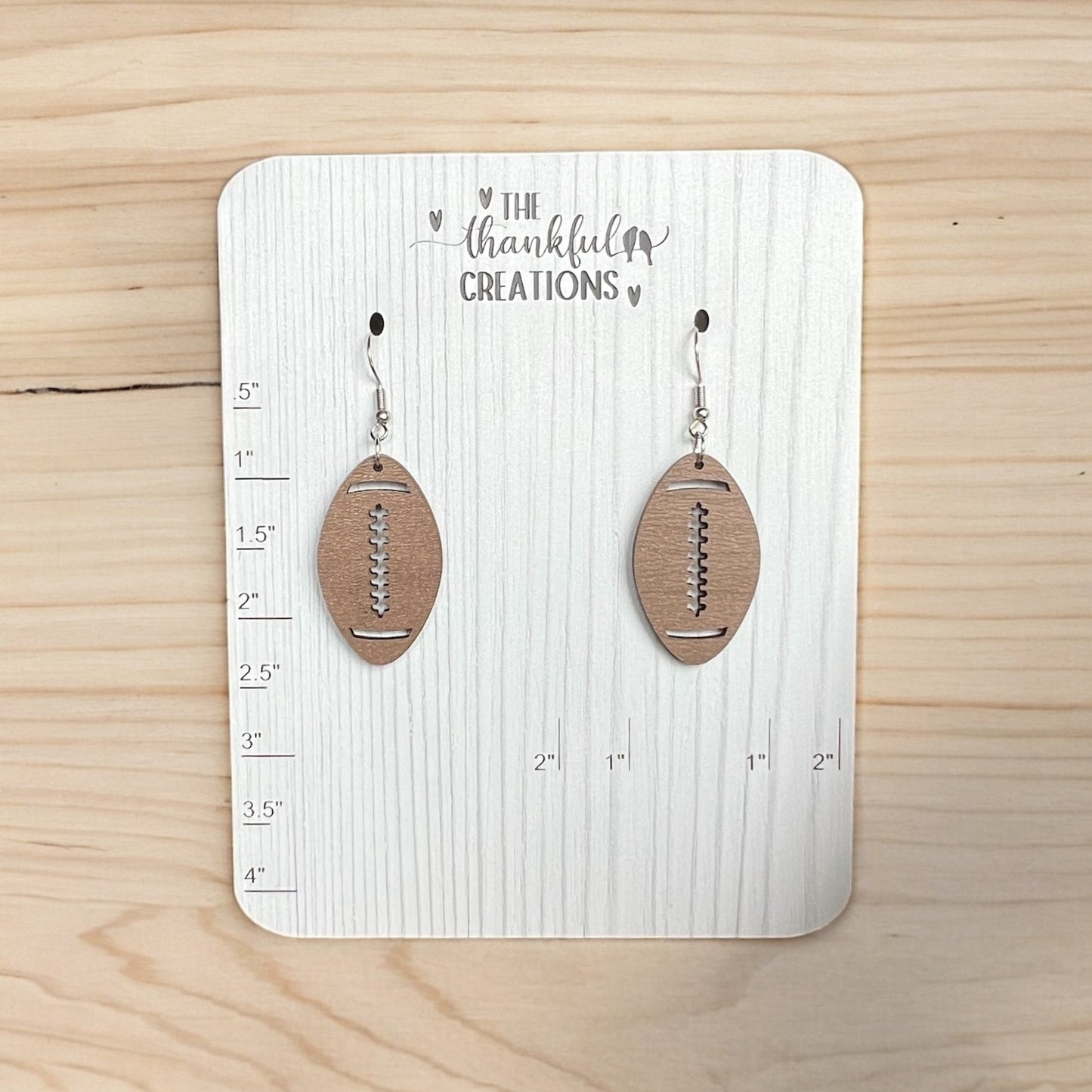 Football Earrings