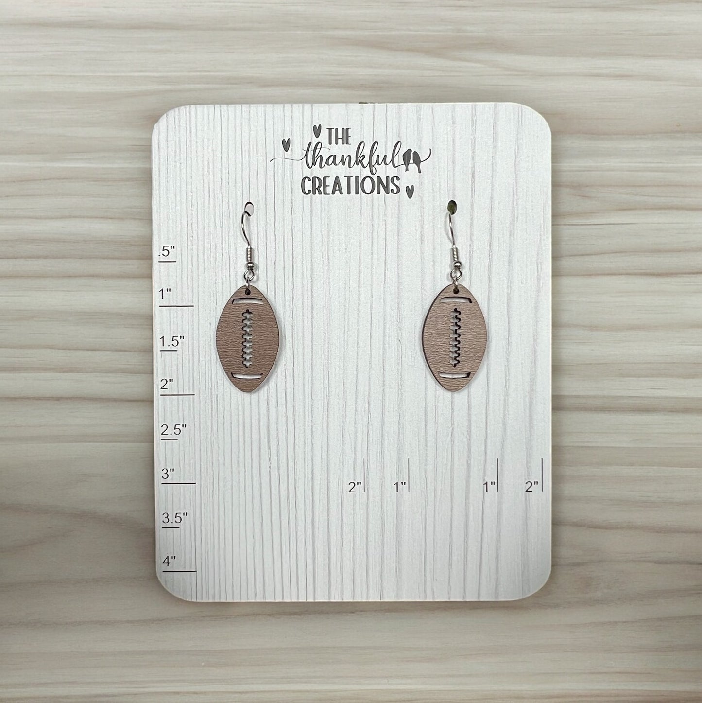 Football Earrings