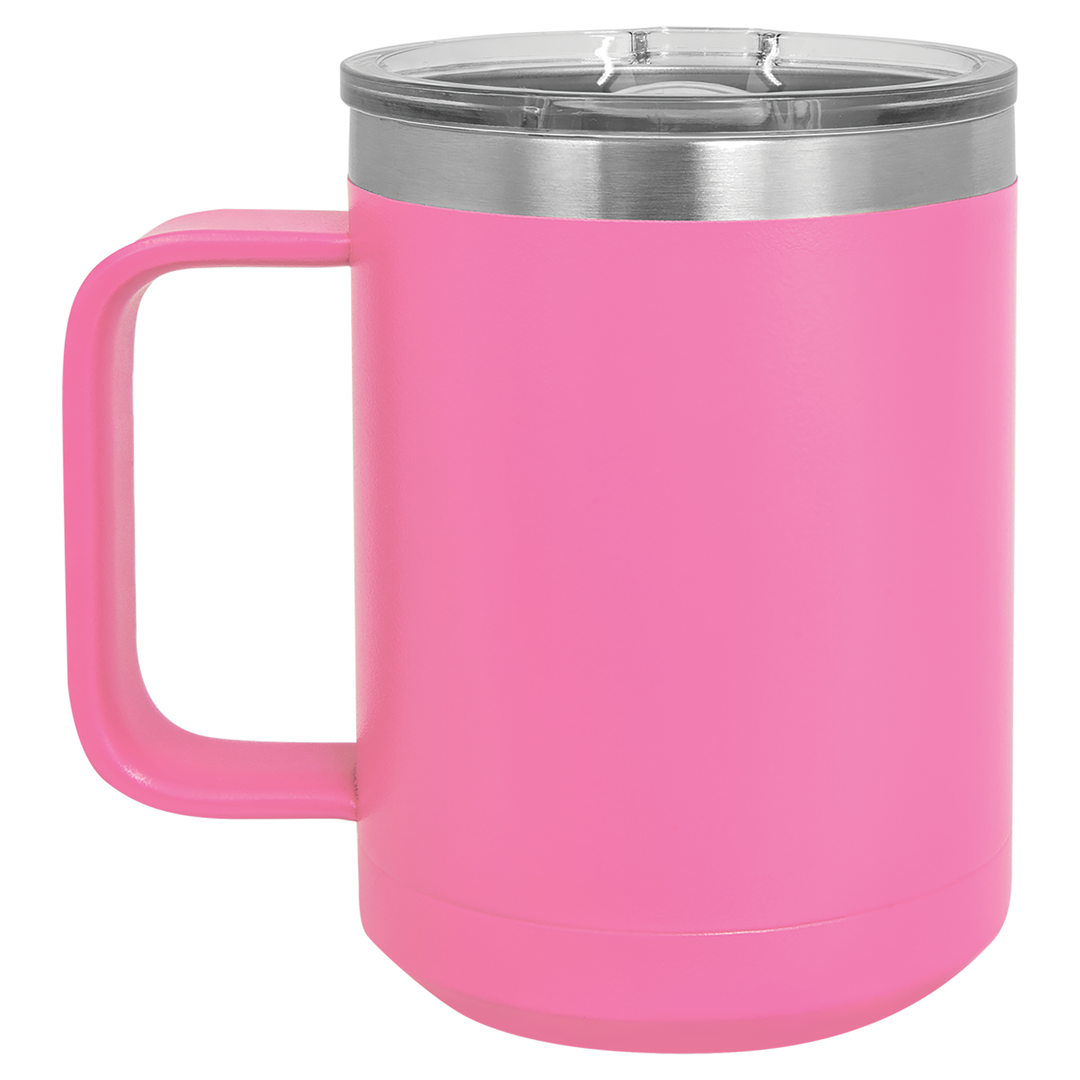 15 oz Coffee Mug (ONE SIDE ENGRAVED)