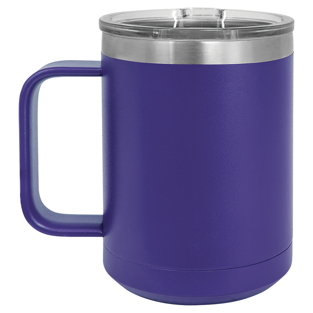 15 oz Coffee Mug (ONE SIDE ENGRAVED)