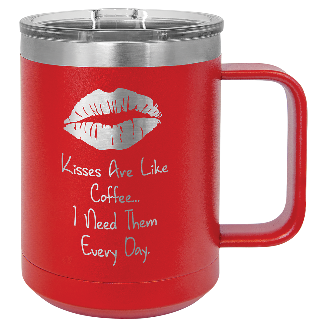 15 oz Coffee Mug (ONE SIDE ENGRAVED) 12 Pack