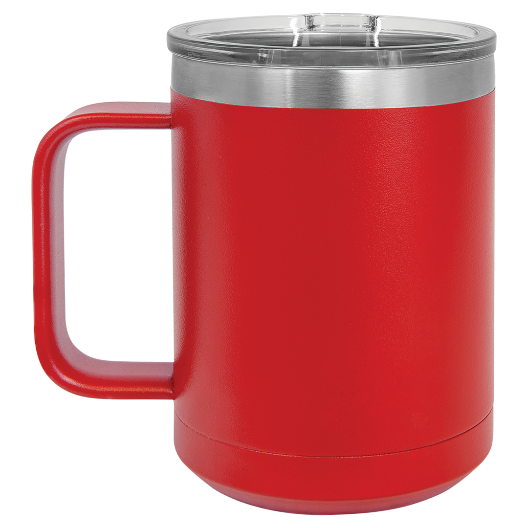 15 oz Coffee Mug (ONE SIDE ENGRAVED)
