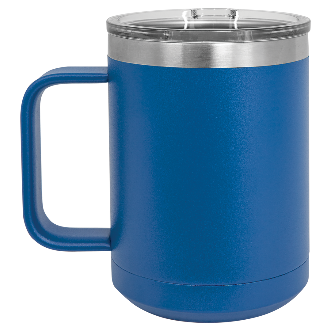 15 oz Coffee Mug (ONE SIDE ENGRAVED)