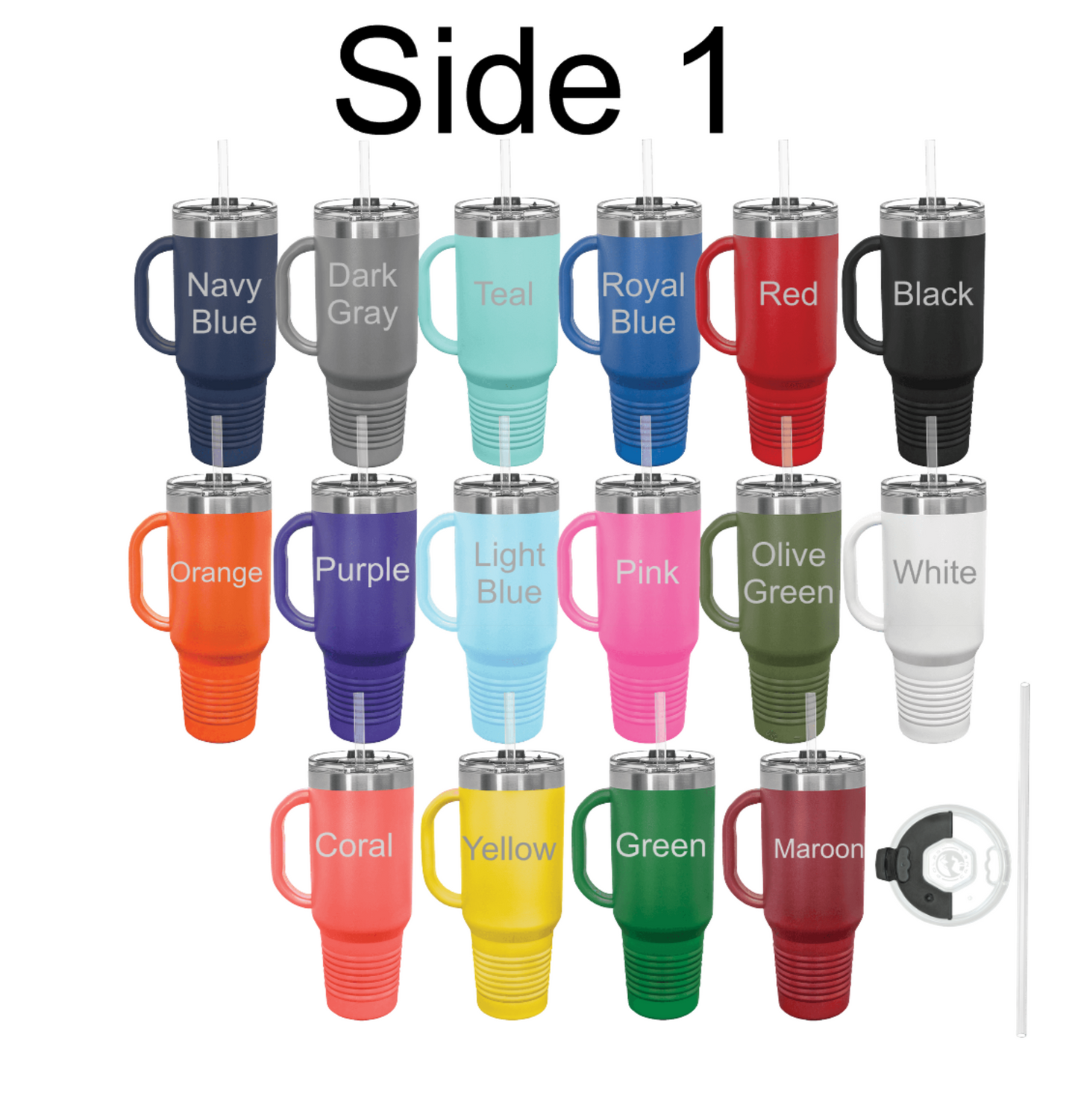 40 oz Polar Camel Tumbler (ONE SIDE ENGRAVED)