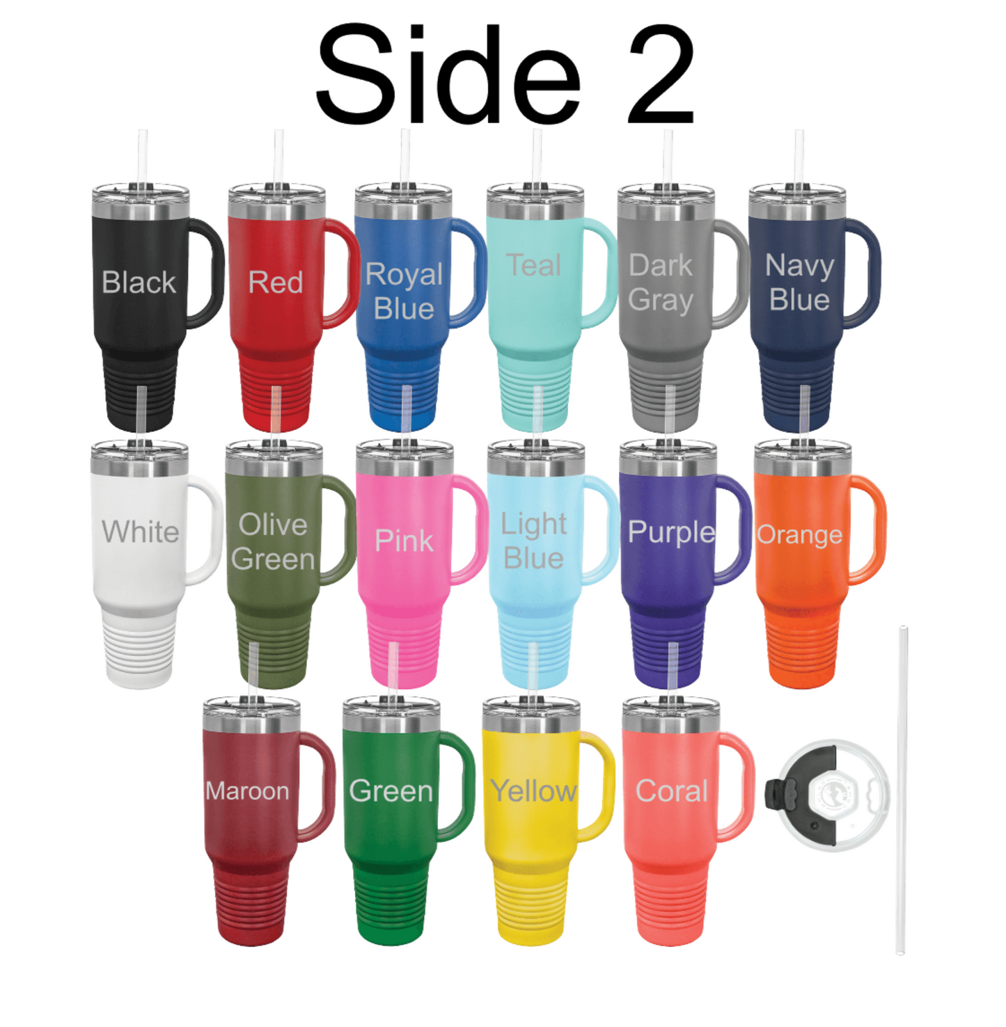 40 oz Polar Camel Tumbler (ONE SIDE ENGRAVED)