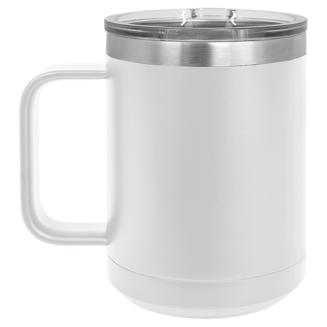 15 oz Coffee Mug (ONE SIDE ENGRAVED)