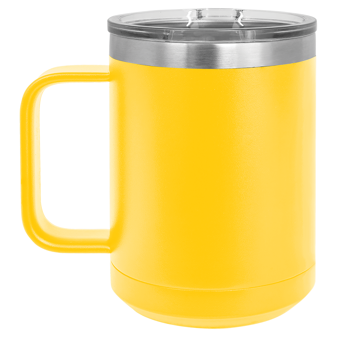 15 oz Coffee Mug (ONE SIDE ENGRAVED)