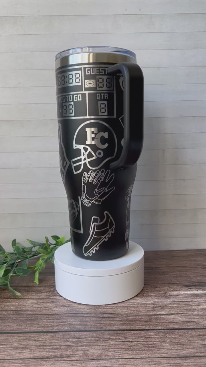 Football Tumbler