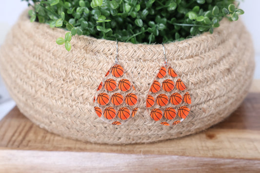 Basketball Earrings