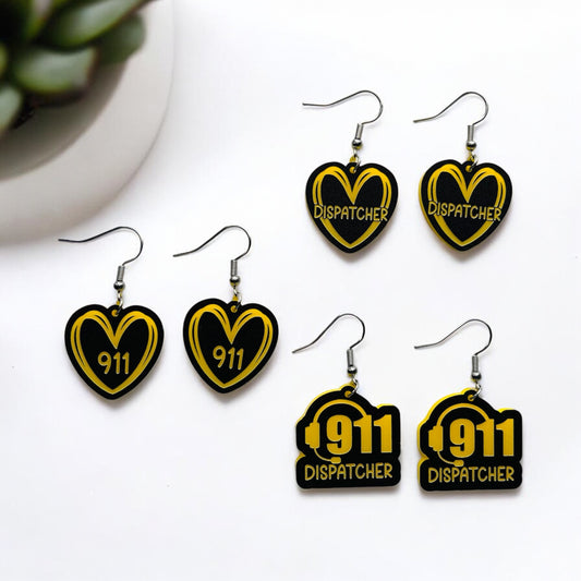 911 Dispatcher Earrings