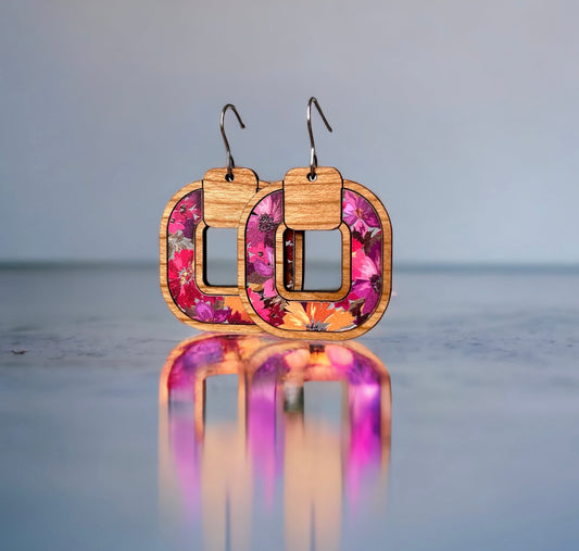 Boho Square Earrings