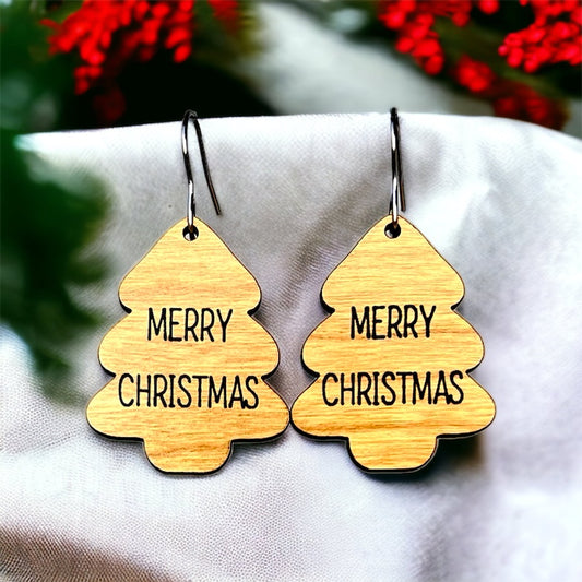 Christmas Tree Earrings