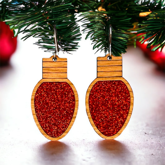 Christmas Lights Earrings