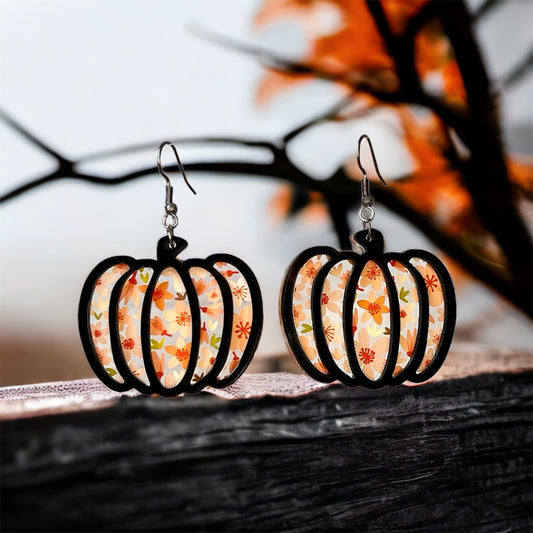 Pumpkin Earrings