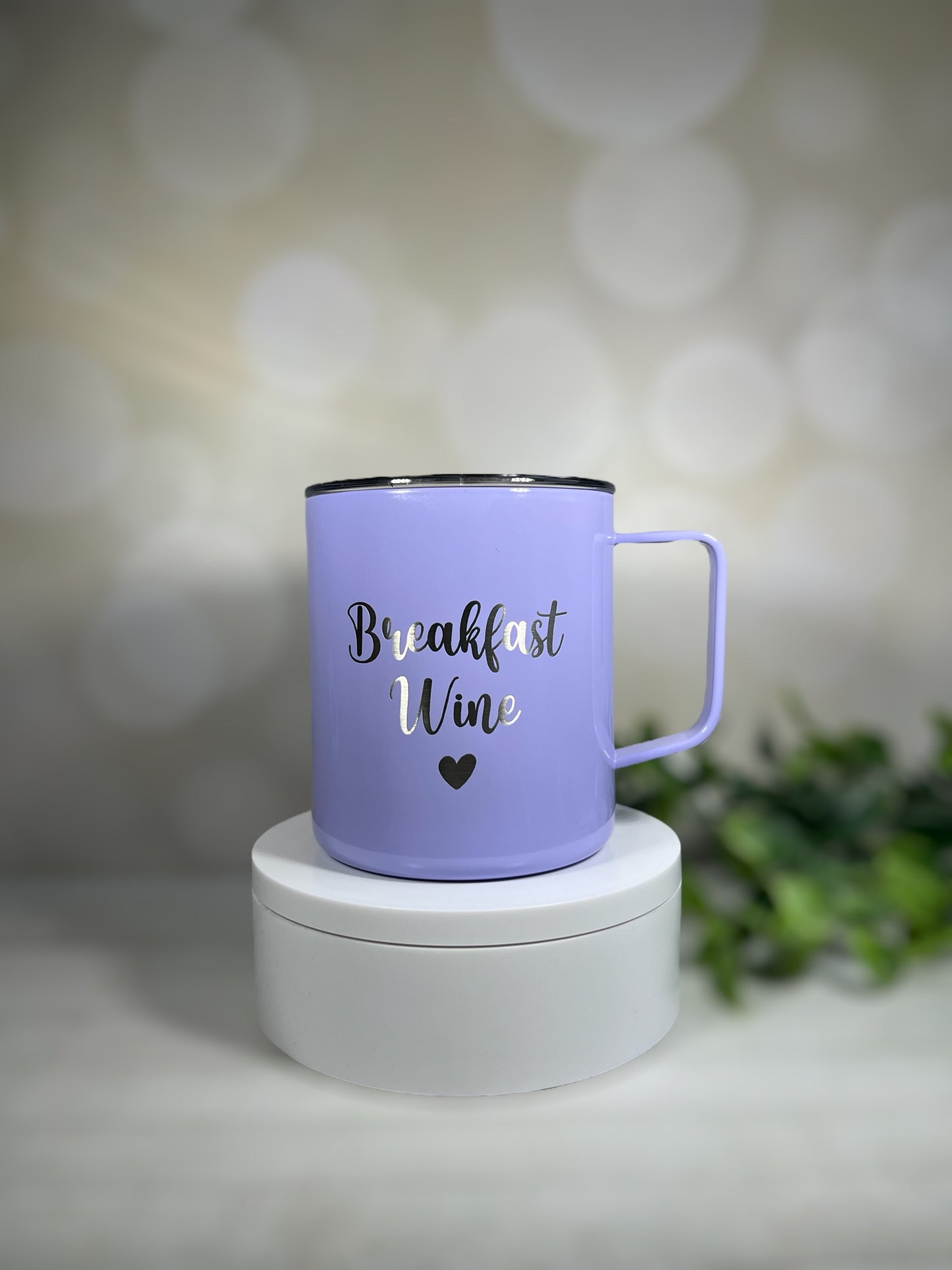 14 oz Lavender Insulated Coffee Mug
