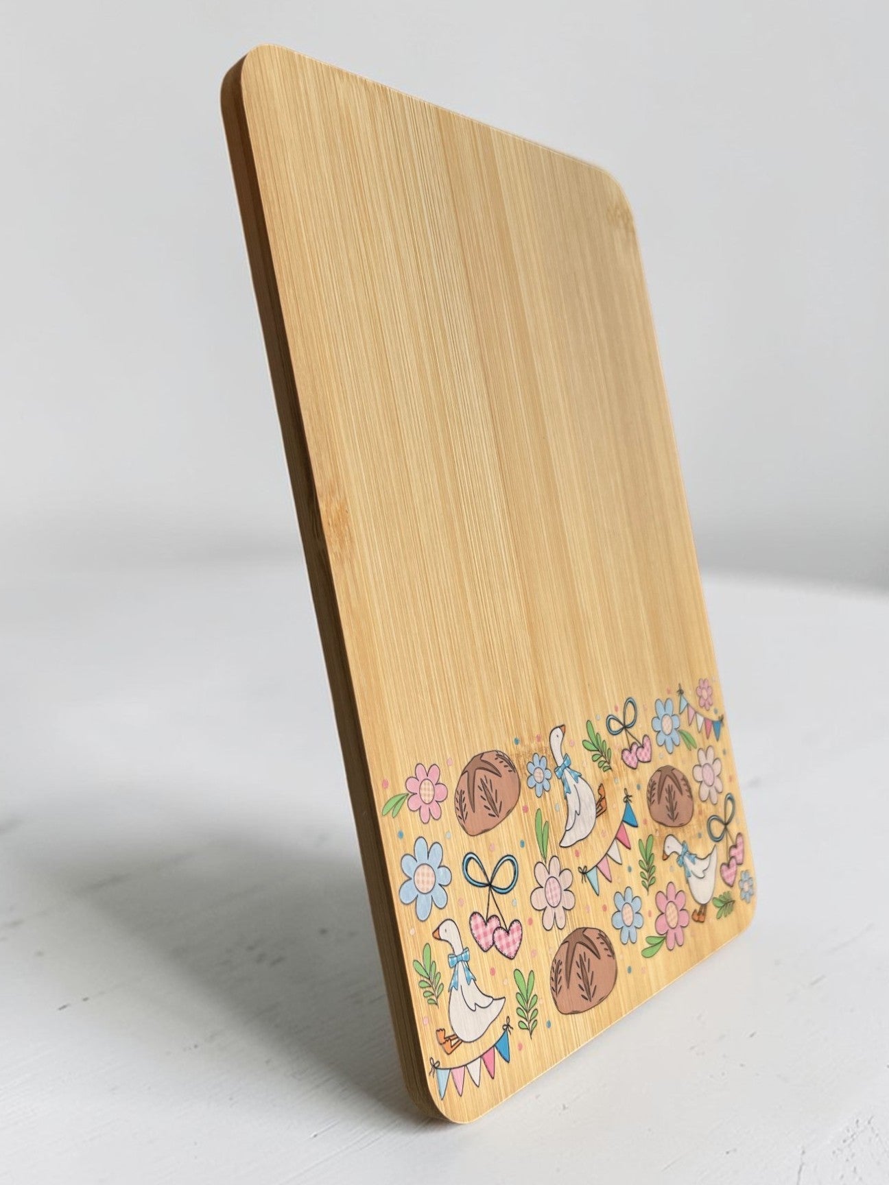 sourdough themed cutting board gift for bakers farmhouse style Porch Goose Vintage