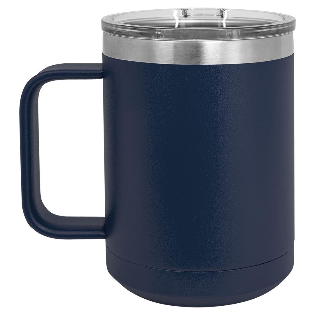 15 oz Coffee Mug (ONE SIDE ENGRAVED) 12 Pack